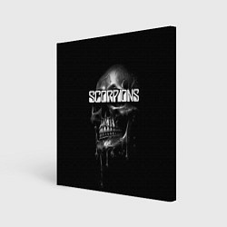 Холст квадратный Scorpions rock, цвет: 3D-принт