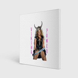 Холст квадратный Viking Power Beyonce, цвет: 3D-принт