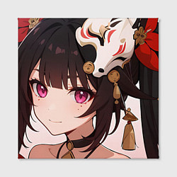 Холст квадратный Honkai Star Rail Sparkle smile, цвет: 3D-принт — фото 2