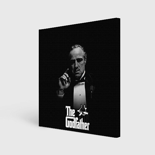 Картина квадратная Don Vito Corleone / 3D-принт – фото 1
