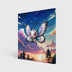 Картина квадратная Pokemon butterfree