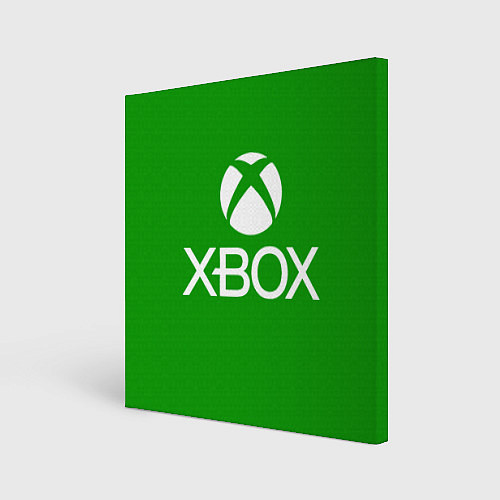 Картина квадратная X-box logo green / 3D-принт – фото 1