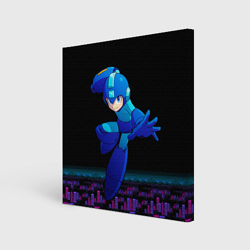 Картина квадратная Rockman - Mega man / 3D-принт – фото 1