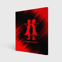Картина квадратная Hunter x Hunter - red gradient