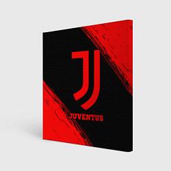 Картина квадратная Juventus - red gradient