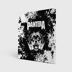 Холст квадратный Pantera рок пес, цвет: 3D-принт