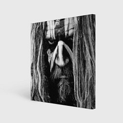 Холст квадратный Rob zombie - face, цвет: 3D-принт