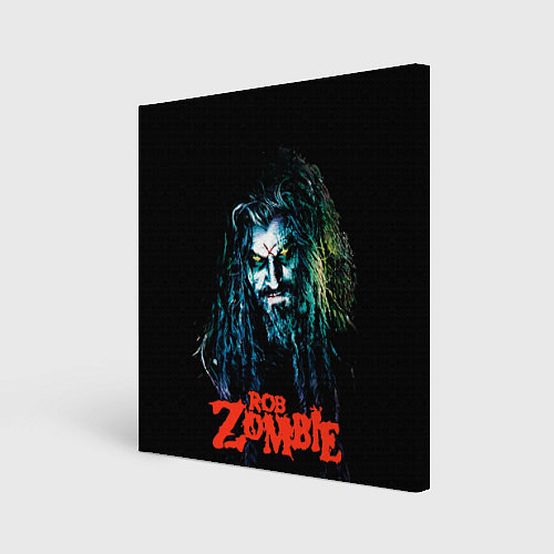 Картина квадратная Rob zombie portrait / 3D-принт – фото 1