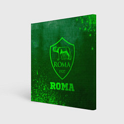 Картина квадратная Roma - green gradient