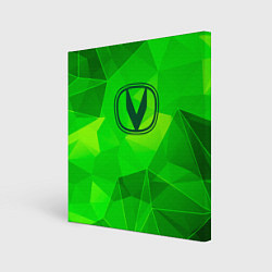 Картина квадратная Changan green poly