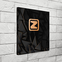 Холст квадратный Zotye golden poly, цвет: 3D-принт — фото 2