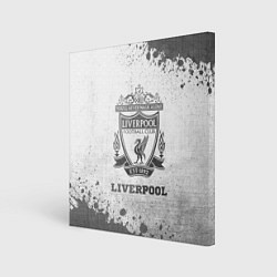 Картина квадратная Liverpool - white gradient