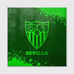 Холст квадратный Sevilla - green gradient, цвет: 3D-принт — фото 2