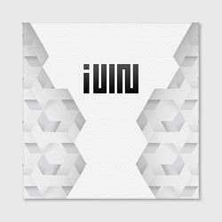 Холст квадратный Gidle white poly, цвет: 3D-принт — фото 2