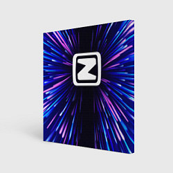 Картина квадратная Zotye neon energy