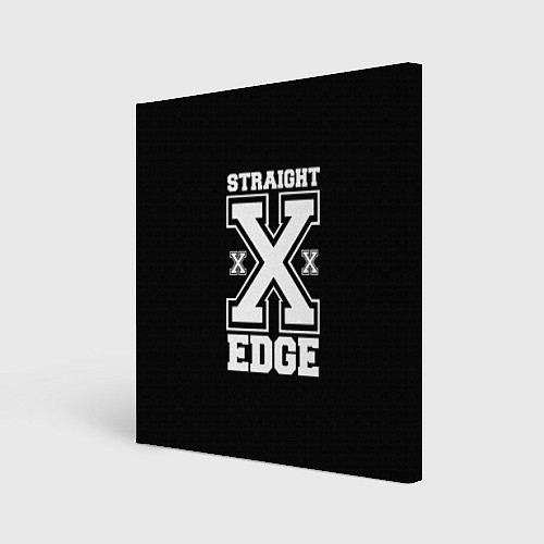Картина квадратная Straight edge SXE / 3D-принт – фото 1