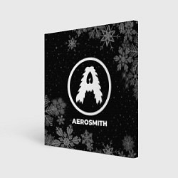 Картина квадратная Снежный Aerosmith