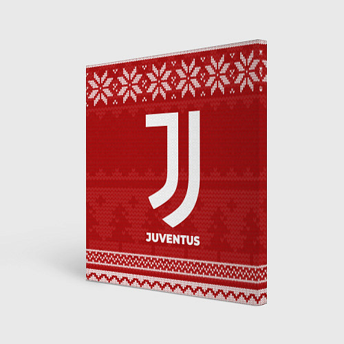 Картина квадратная Новогодний Juventus / 3D-принт – фото 1