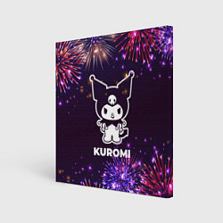 Картина квадратная Праздничный Kuromi