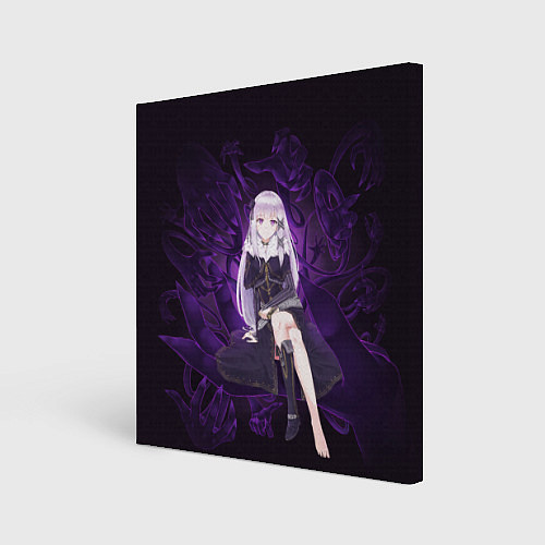 Картина квадратная Сателла Re:Zero / 3D-принт – фото 1