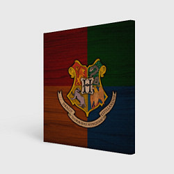 Картина квадратная Hogwarts emblem