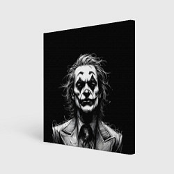 Картина квадратная Joker - clown