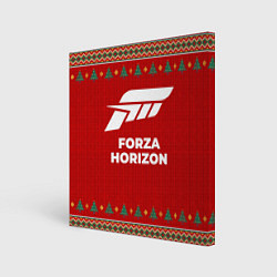Картина квадратная Forza Horizon new year