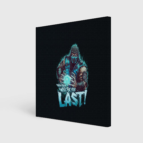 Картина квадратная Sub-zero - Mortal Kombat / 3D-принт – фото 1