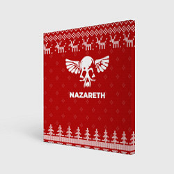 Картина квадратная Новогодний Nazareth с оленями