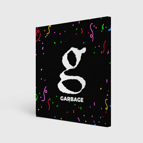 Картина квадратная Garbage конфети / 3D-принт – фото 1