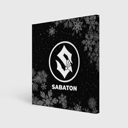 Картина квадратная Снежный Sabaton