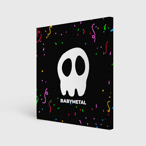 Картина квадратная Babymetal конфети / 3D-принт – фото 1