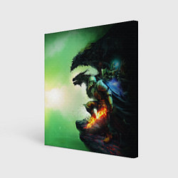 Холст квадратный Inquisition Dragon Age, цвет: 3D-принт
