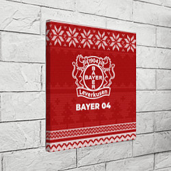 Холст квадратный Новогодний Bayer 04, цвет: 3D-принт — фото 2