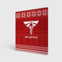 Картина квадратная Новогодний The Last Of Us