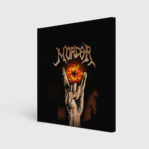 Картина квадратная Рок Мордор / 3D-принт – фото 1