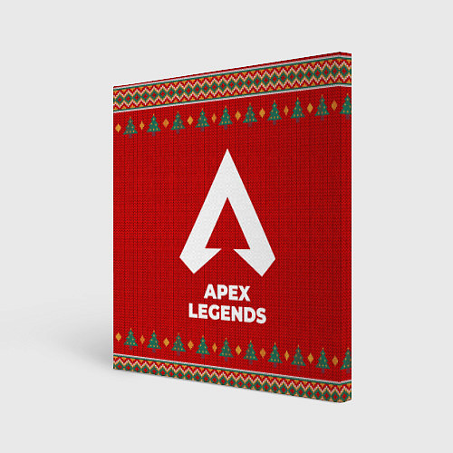 Картина квадратная Apex Legends new year / 3D-принт – фото 1