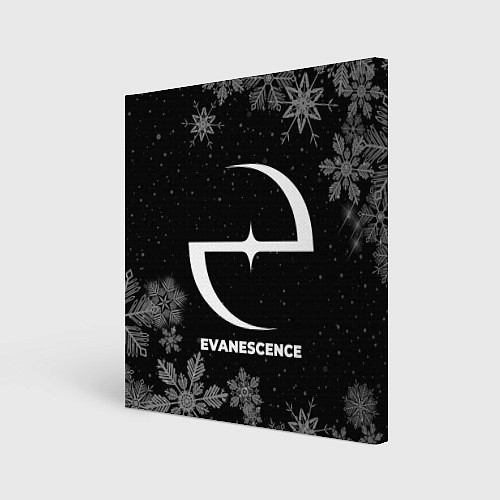 Картина квадратная Снежный Evanescence / 3D-принт – фото 1
