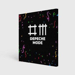 Картина квадратная Depeche Mode конфети