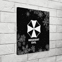 Холст квадратный Снежный Resident Evil, цвет: 3D-принт — фото 2