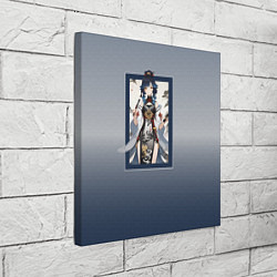 Холст квадратный Персонаж Геншин импакт, цвет: 3D-принт — фото 2