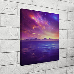 Холст квадратный Волшебная галактика, цвет: 3D-принт — фото 2