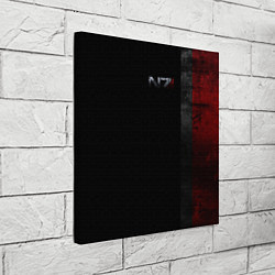 Холст квадратный Shepard N7 - темный, цвет: 3D-принт — фото 2