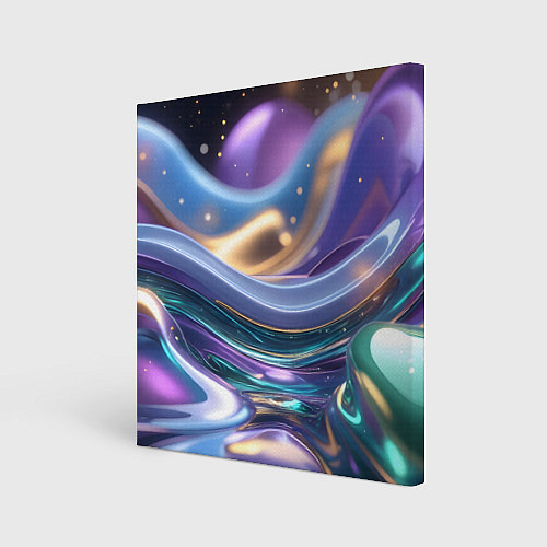 Картина квадратная Космическая краска / 3D-принт – фото 1