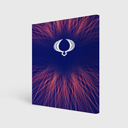 Картина квадратная SsangYong red energy