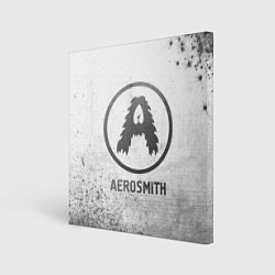 Картина квадратная Aerosmith - white gradient