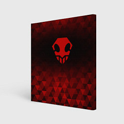 Картина квадратная Bleach red poly
