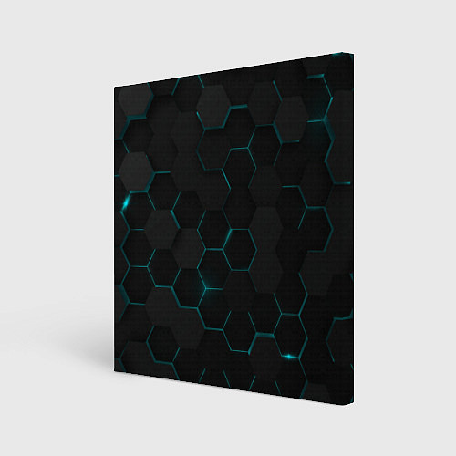 Картина квадратная Honeycombs / 3D-принт – фото 1