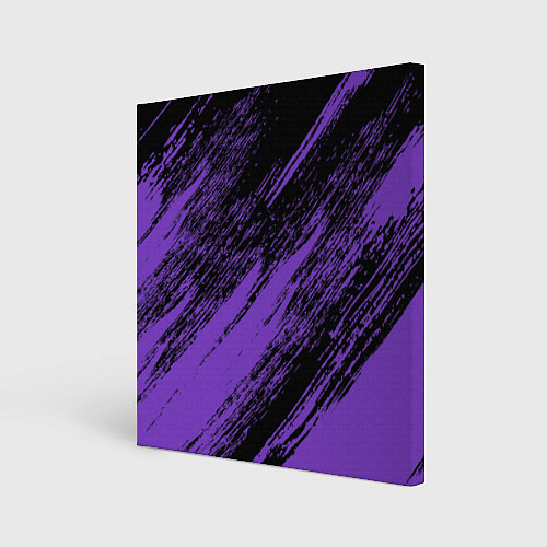 Картина квадратная The color is purple and black / 3D-принт – фото 1