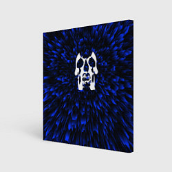 Картина квадратная Deftones blue energy